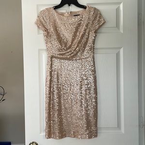 Adrianna Papell sequin dress
